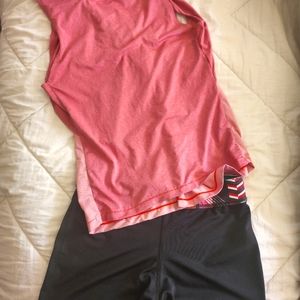 JANJI run tank and shorts